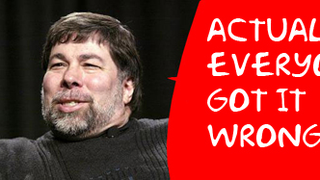 Hold it! The iPhone Is Still Steve Woz's Favorite